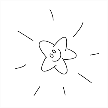 draw cute star