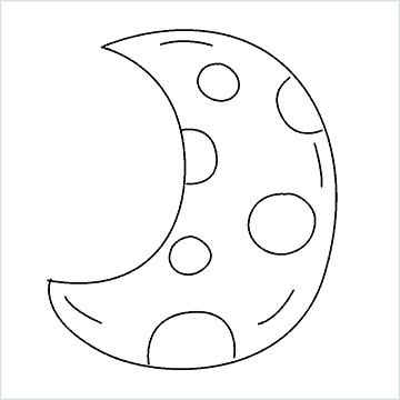 draw moon